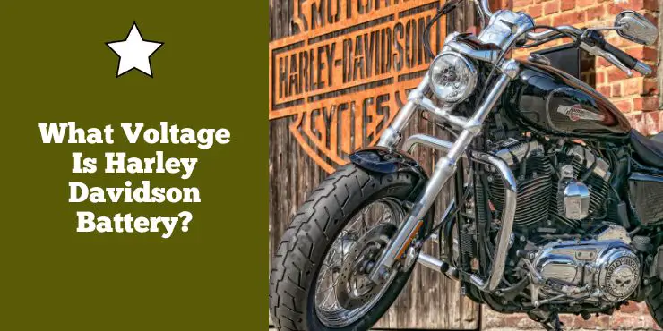 What Voltage Is Harley Davidson Battery