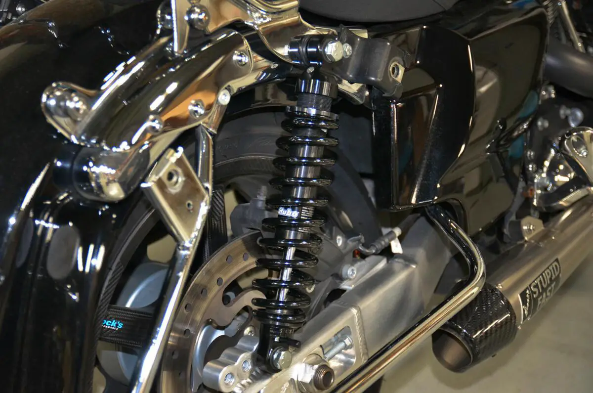 Best Rear Shocks For Harley Davidson White Star Rides
