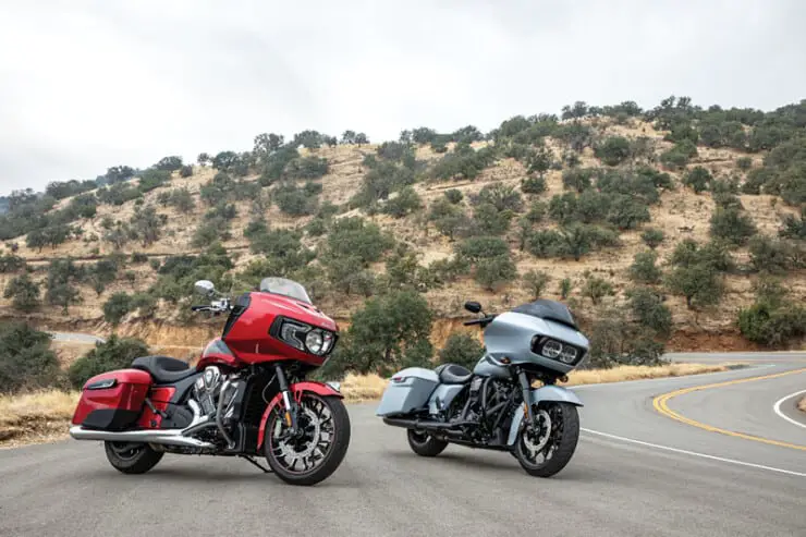 Harley Davidson Road Glide Vs Indian Challenger