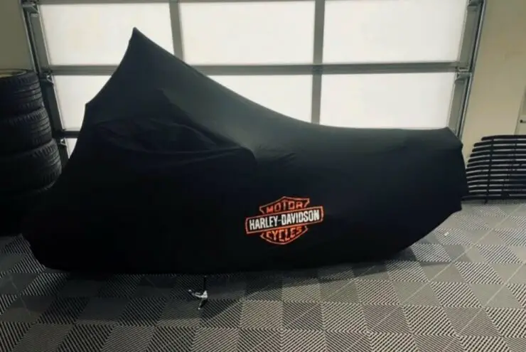How Do You Store A Motorcycle Cover For A Harley Davidson