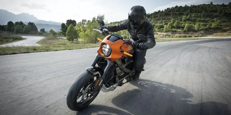 How Fast Can A Harley Davidson Go - Harley Davidson Rider Driving His Motorbike Fast