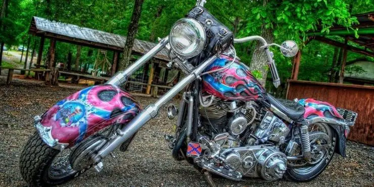 how much does it cost to paint a harley davidson