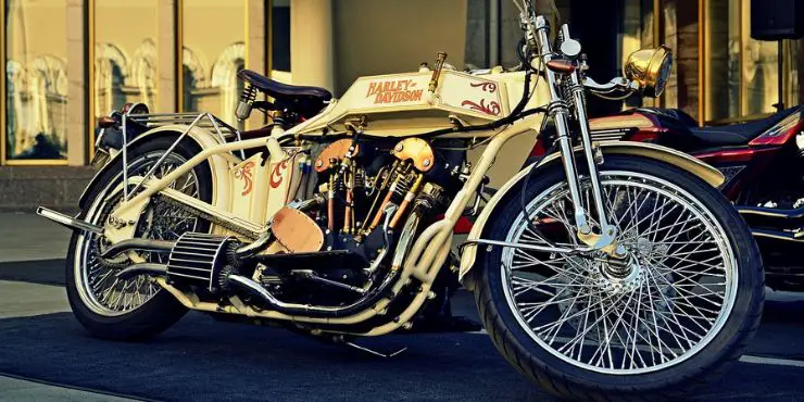 Old Style Harley Davidson