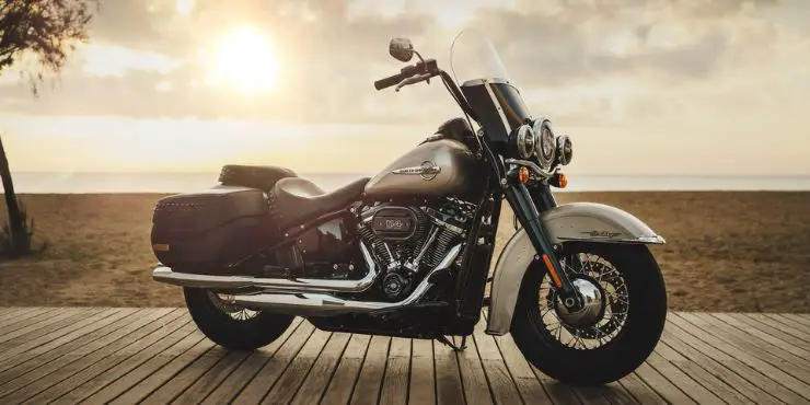 Harley-Davidson With Windshield