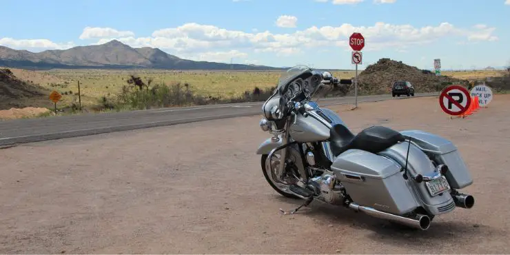 Harley-Davidson Motorcycle With Lower Seat