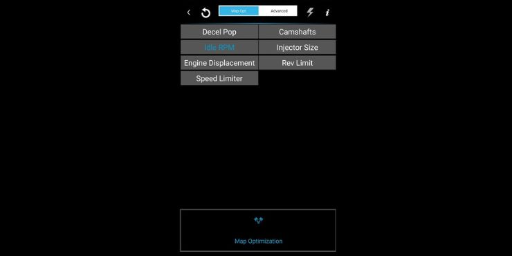 Map Optimizations Menu For Harley Davidson Speed Limiter