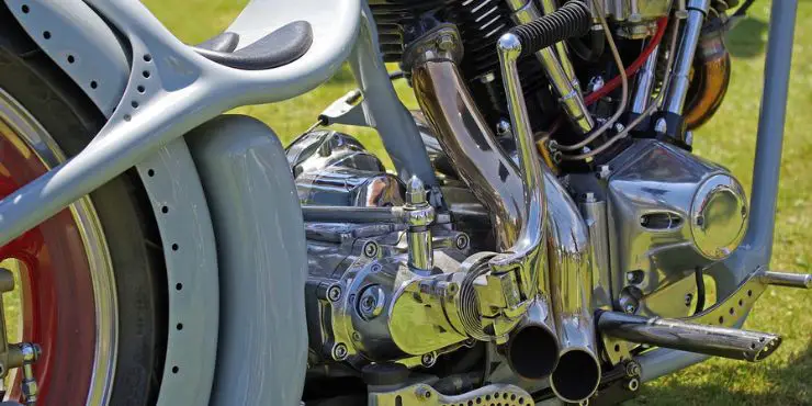 Harley Davidson Customized Engine
