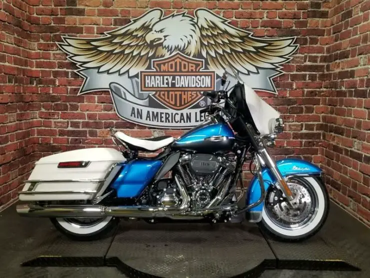 What Does Flh Mean - Blue Harley-Davidson Bike