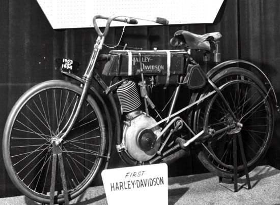 First Harley-Davidson Bike